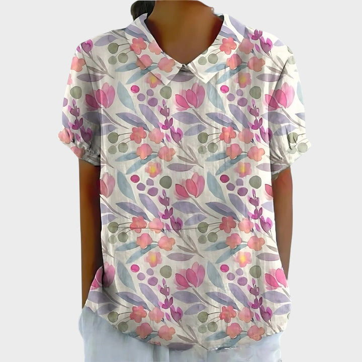 LIV | Blomstret bluse
