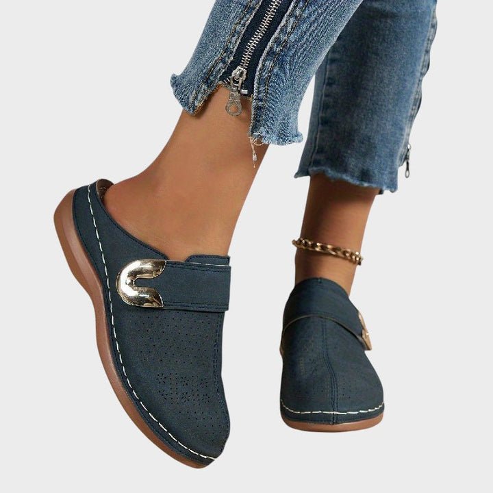 Theodora | Stilfulde Slip-On Mules med Ubesværet Komfort