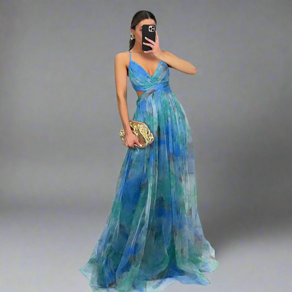 Priscilla | Maxikjole med flydende elegance