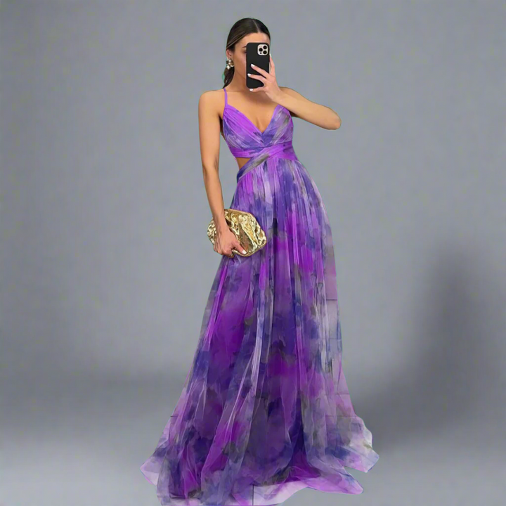 Priscilla | Maxikjole med flydende elegance