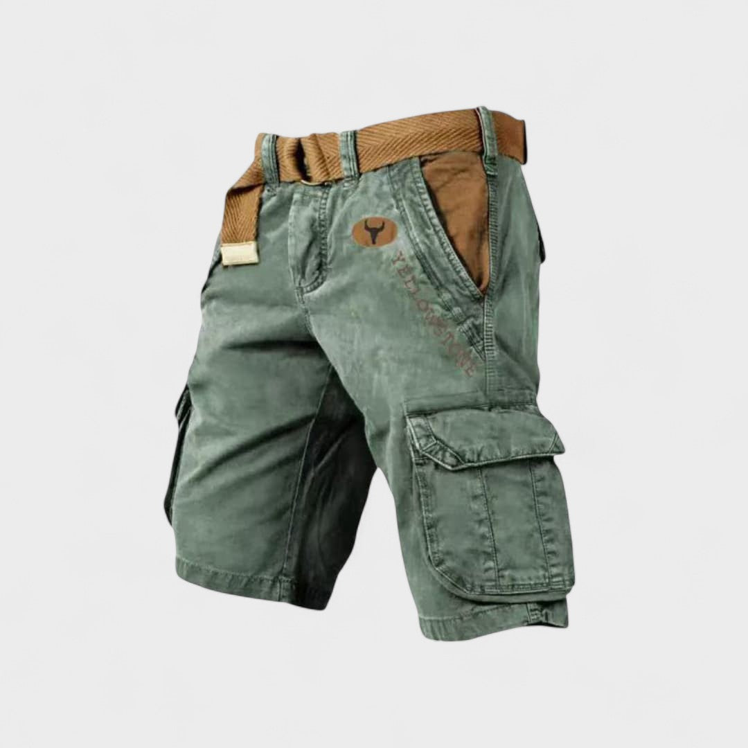 BJARNE | Cargo shorts med 6 lommer