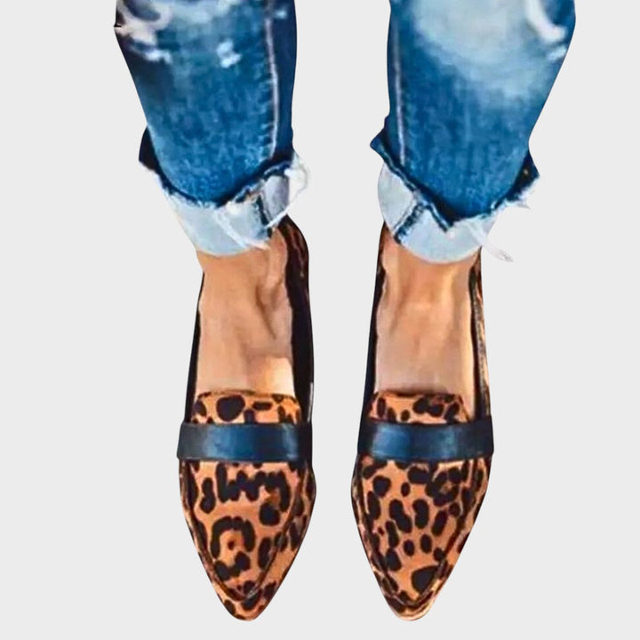 København | Ruskind Loafers med Spids Tå