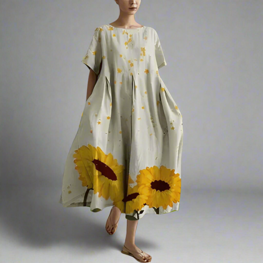 Nora | Maxikjole med sommerlig elegance