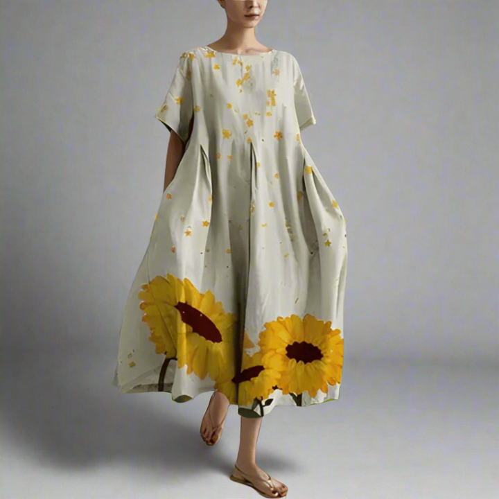 Nora | Maxikjole med sommerlig elegance