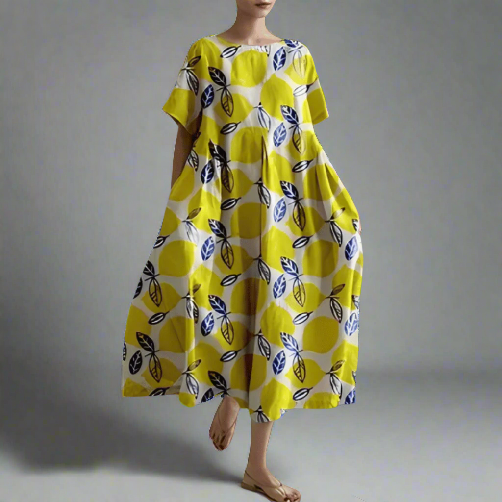Nora | Maxikjole med sommerlig elegance