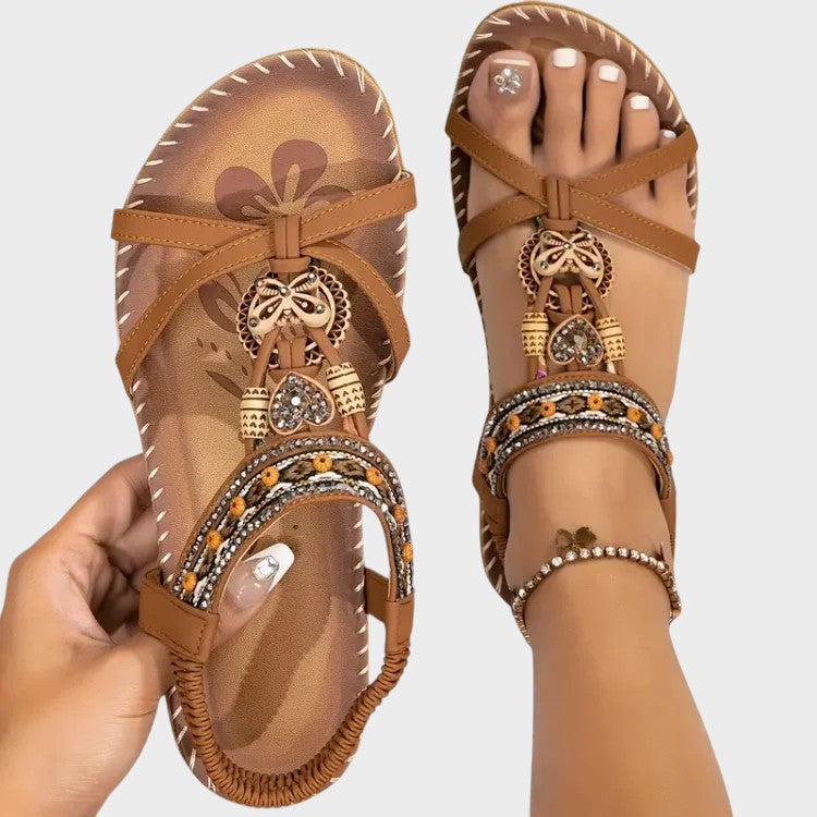 Ulla | Stilfulde Boho Sandaler
