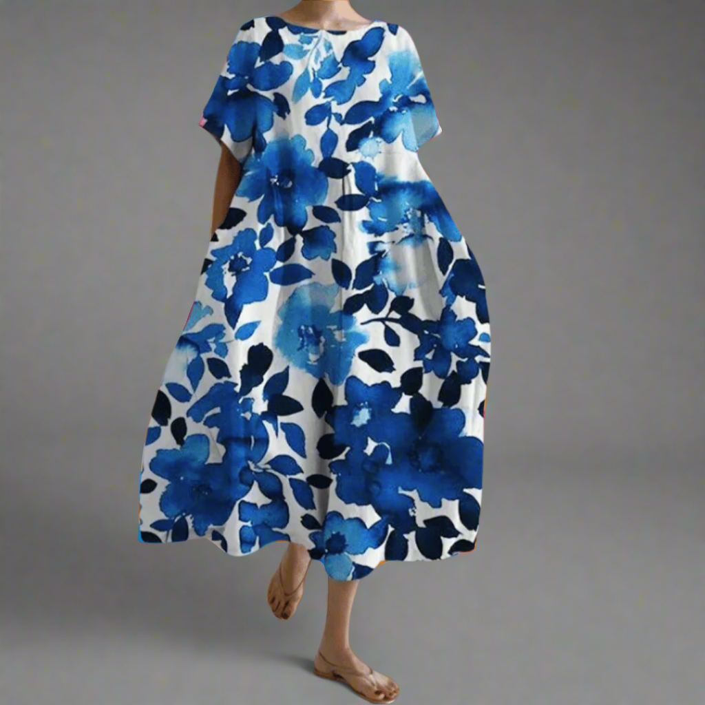 Nora | Maxikjole med sommerlig elegance