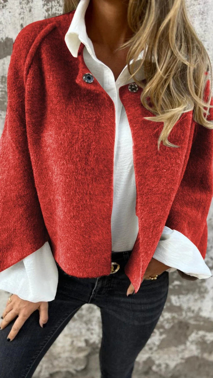 IVY - ROUND NECK WOOL COAT