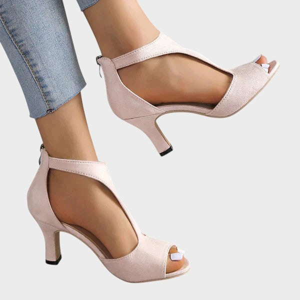 Gudrun | Stilige Peep-Toe Hæler