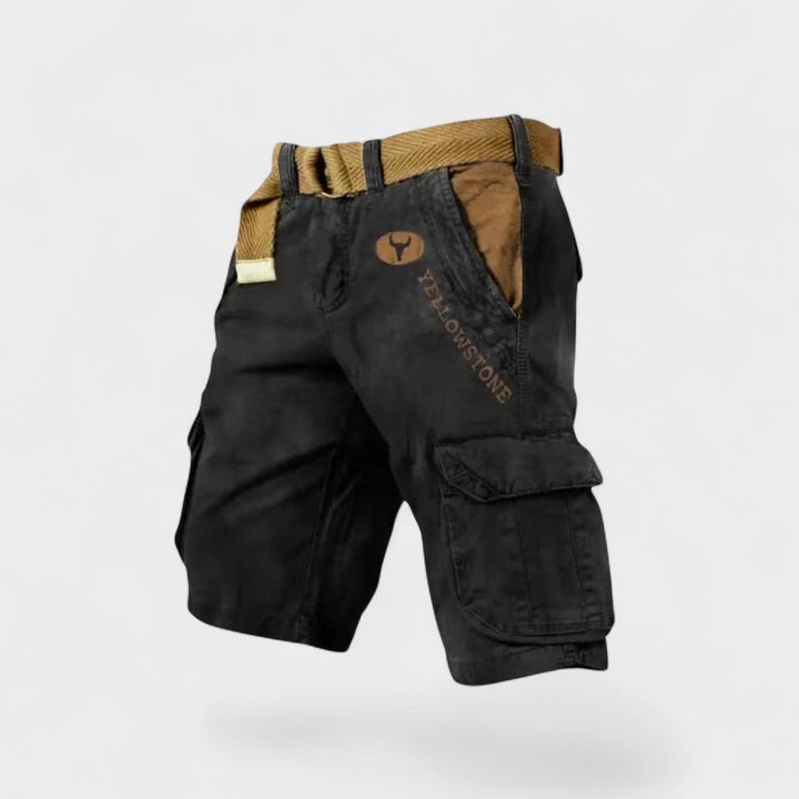 BJARNE | Cargo shorts med 6 lommer