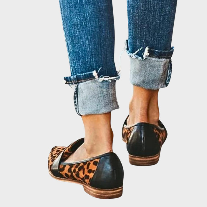 København | Ruskind Loafers med Spids Tå
