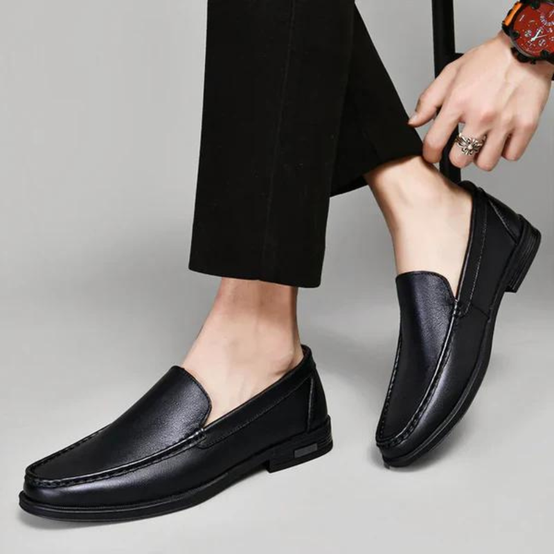 Finn | Stilfulde Læderloafers