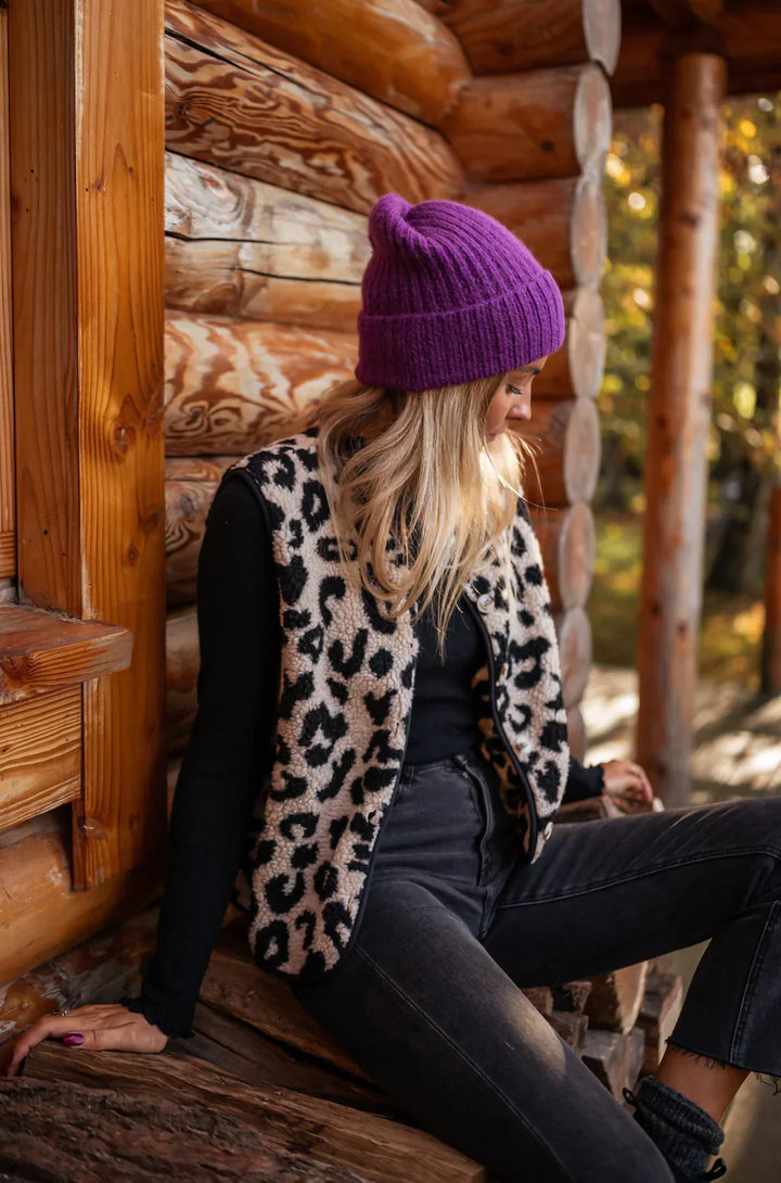 ASTRID | Leopardstrikvest