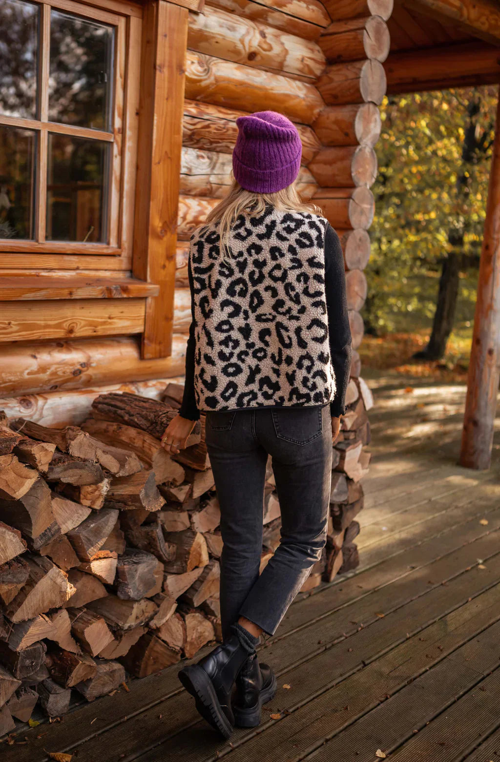 ASTRID | Leopardstrikvest