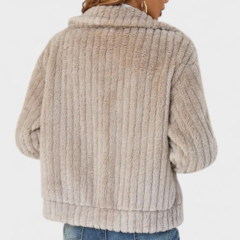 Lovise | Plush Fleece Jakke