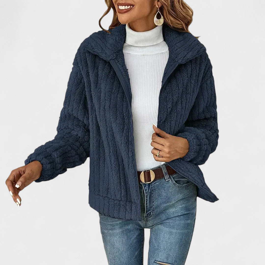 Lovise | Plush Fleece Jakke