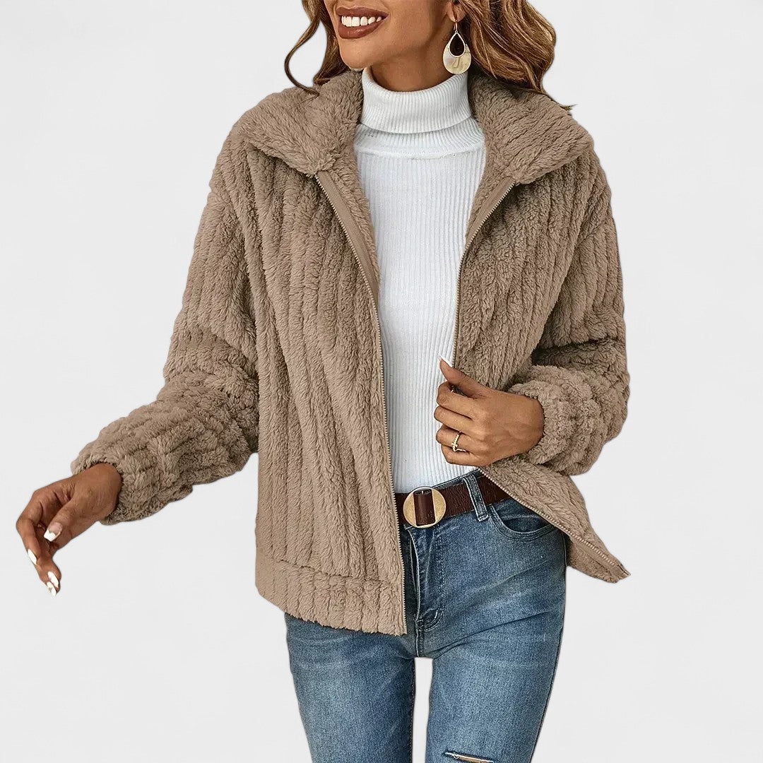 Lovise | Plush Fleece Jakke