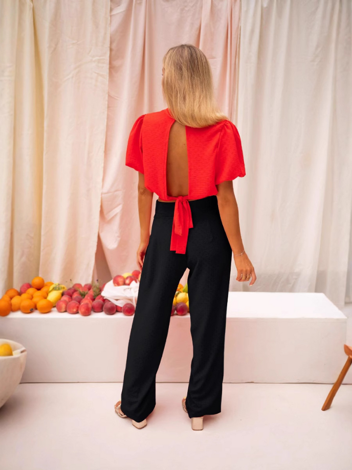 LORENA | DEN CROPPED BLUSE