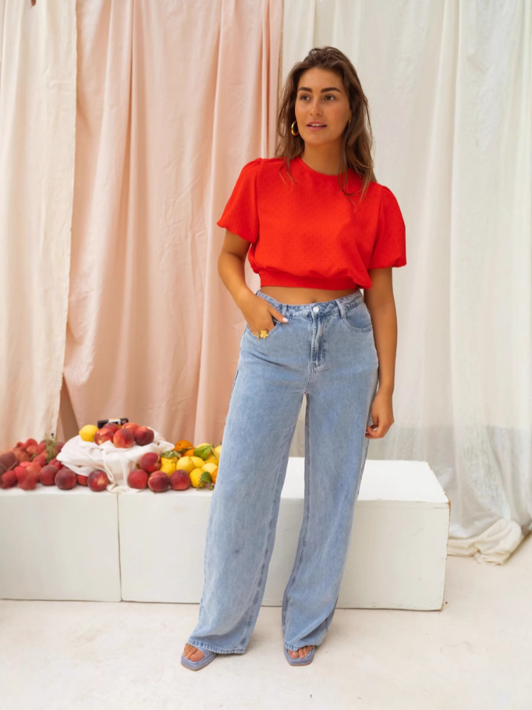 LORENA | DEN CROPPED BLUSE