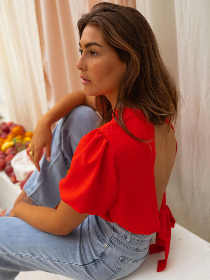 LORENA | DEN CROPPED BLUSE