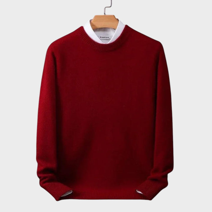 AKSEL | CASHMERE RUND HALS SWEATER
