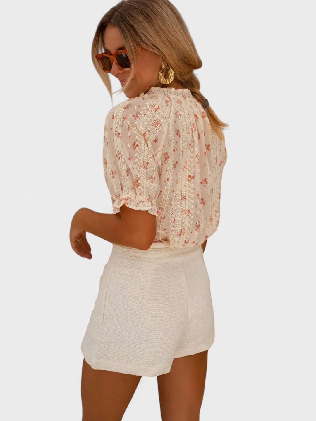 PAULA | Blomsterbluse med sommerlig charme