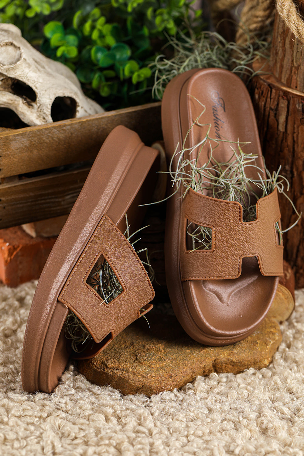 Nandine | Kvinders Sandaler med Blokdesign