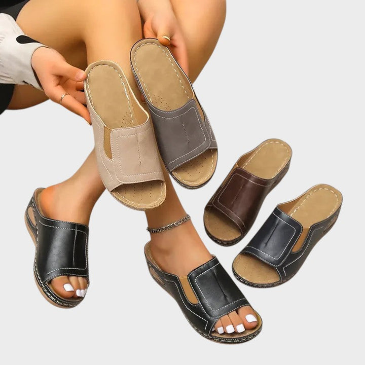 Isabella | Stilfulde Åbent-Tå Sandaler