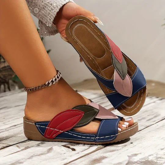 Solveig – Sommerlige og behagelige slip-on sandaler