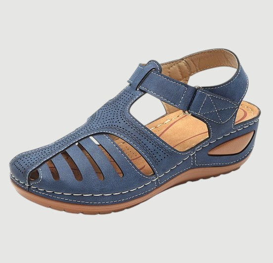Apolo ortopædiske sandaler med kilehæl