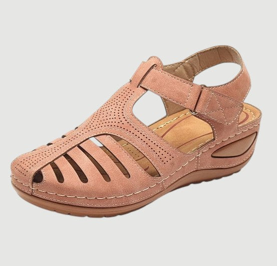Apolo ortopædiske sandaler med kilehæl